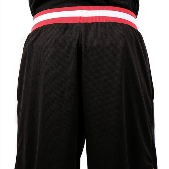 Ultra Game NBA • Men's Active Knit Basketball Training Shorts - Picture 4 of 13